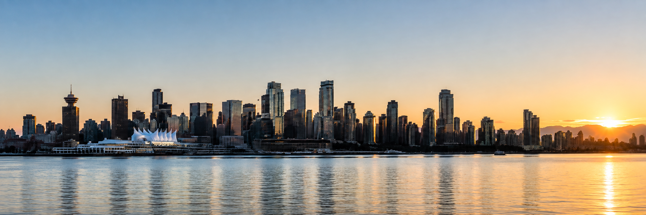 Vancouver skyline and waterfront